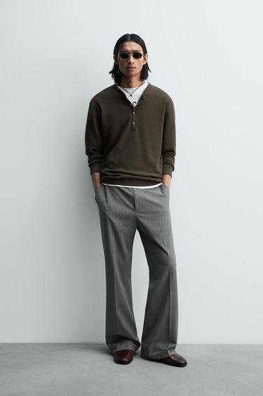 KAMISETA OKIN-LEPOAREKIN, WAFFLE, LIMITED EDITION - Artile kolore arrunta, Zara-rena