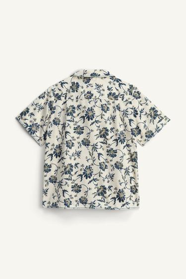 CHEMISE À IMPRIMÉ FLEURI ÉDITION LIMITÉE - Imprimée de Zara - Image 4
