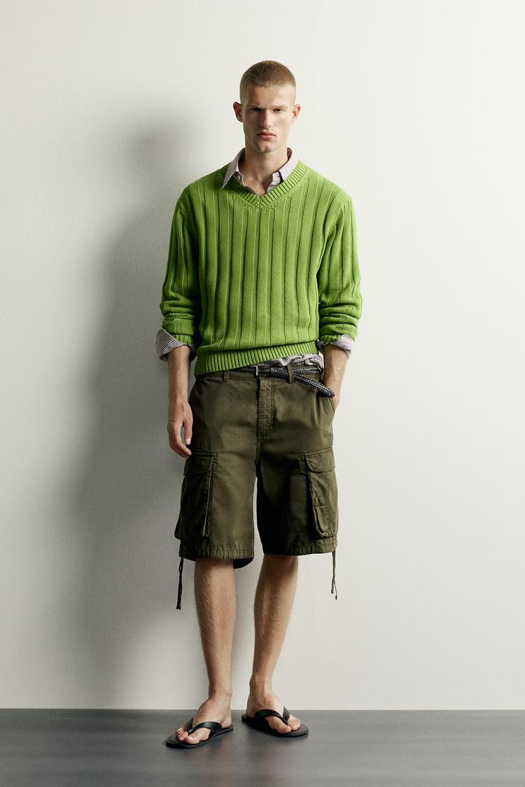 RIBBED RELAXED FIT JUMPER