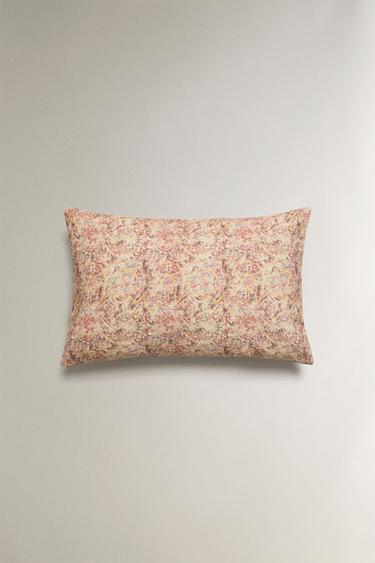 FLORAL CUSHION COVER - Pink by Zara - Image 2