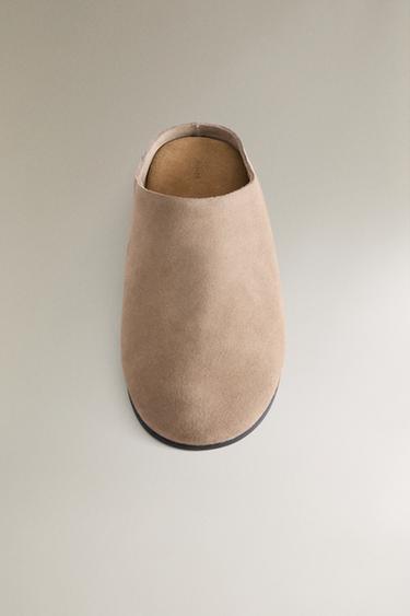 SABOT CUIR MINIMAL - Gris de Zara - Image 4