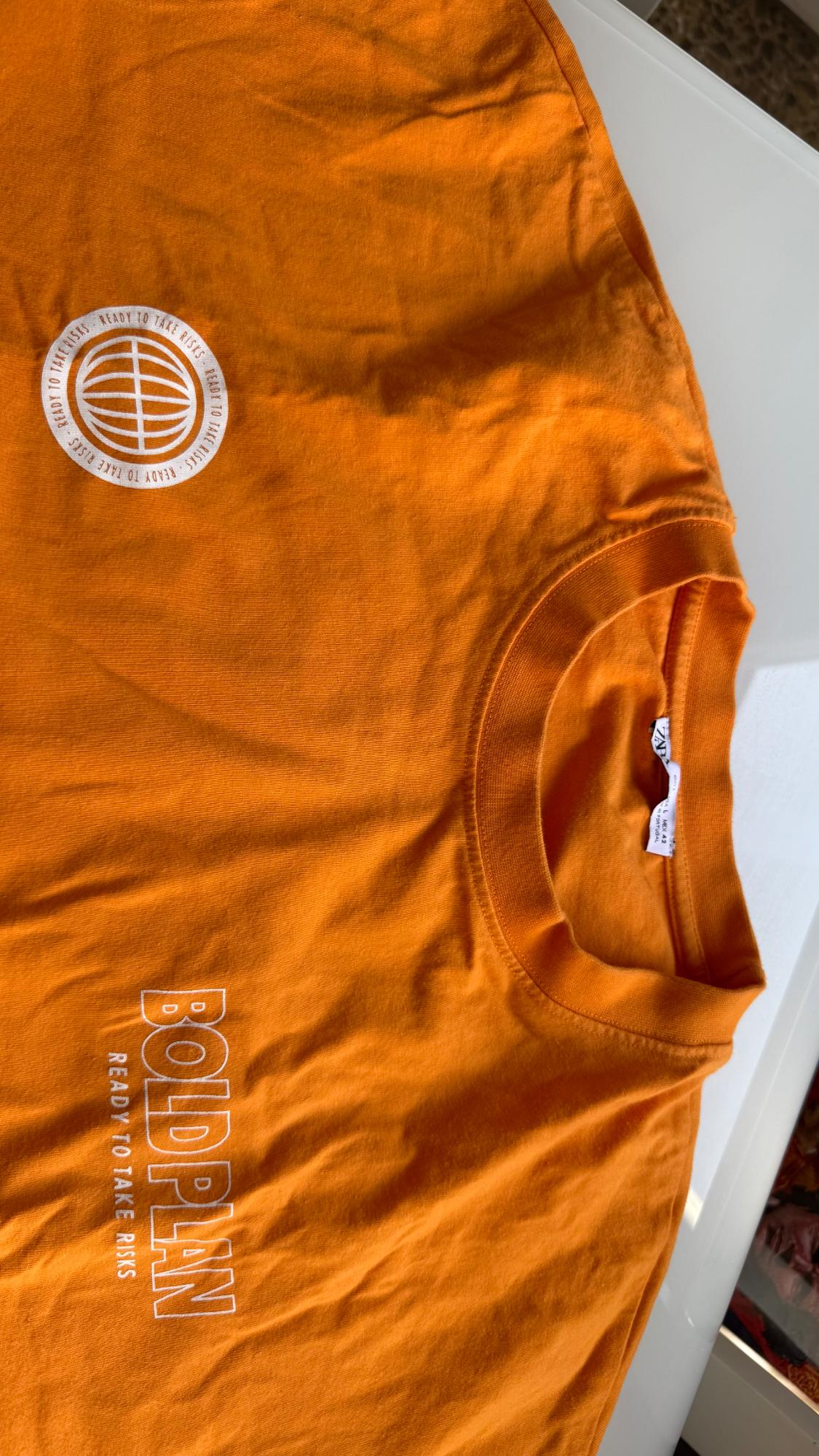 T-SHIRT WITH CONTRAST PRINT - Image 4