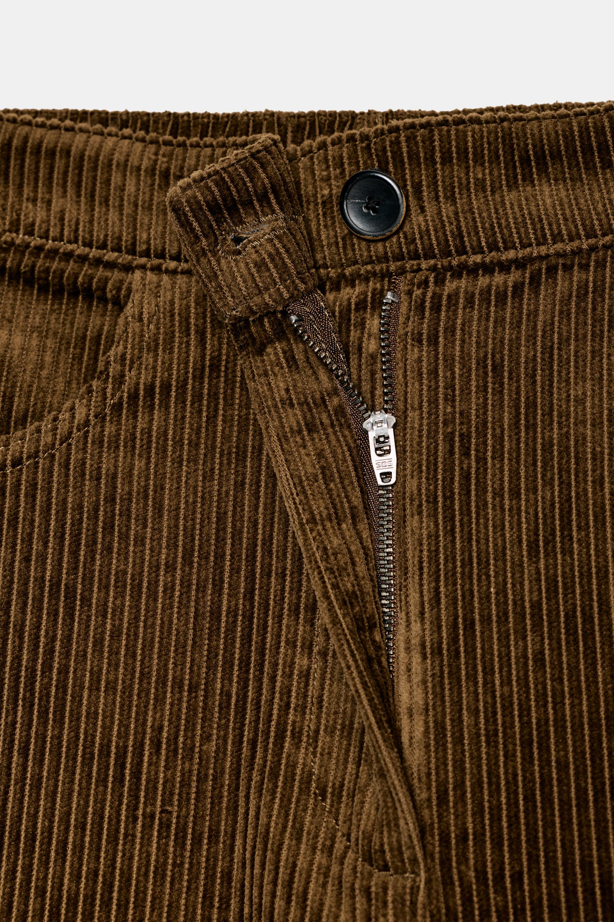 ZW COLLECTION WIDE LEG CORDUROY PANTS