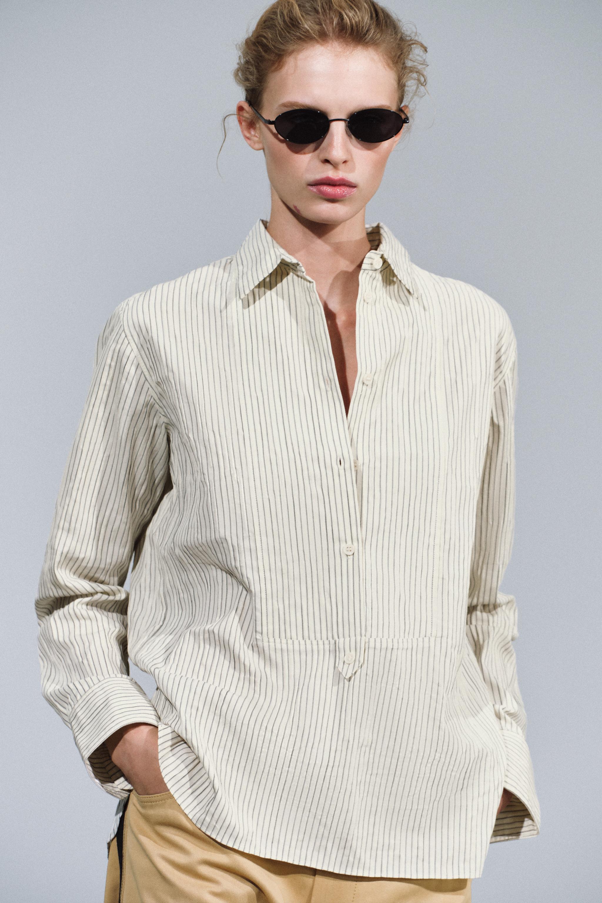 ZW COLLECTION STRIPED SHIRT