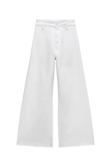 ZW COLLECTION HIGH WAIST MARINE STRAIGHT JEANS