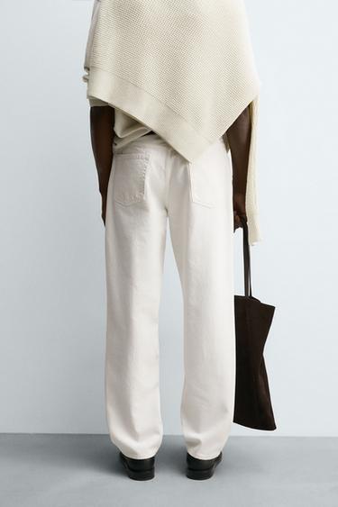 JEAN COUPE DROITE - Blanc cassé de Zara - Image 2