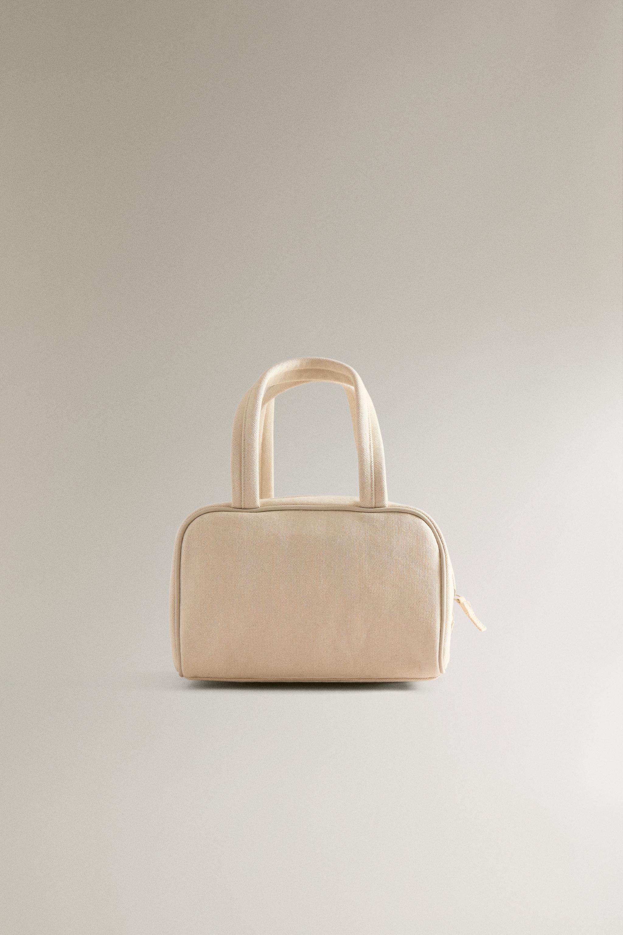 スエード ポータブル保冷バッグ - エクリュ | ZARA Japan / 日本