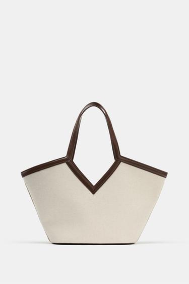 SHOPPER CORTE CANVA - Crudo de Zara