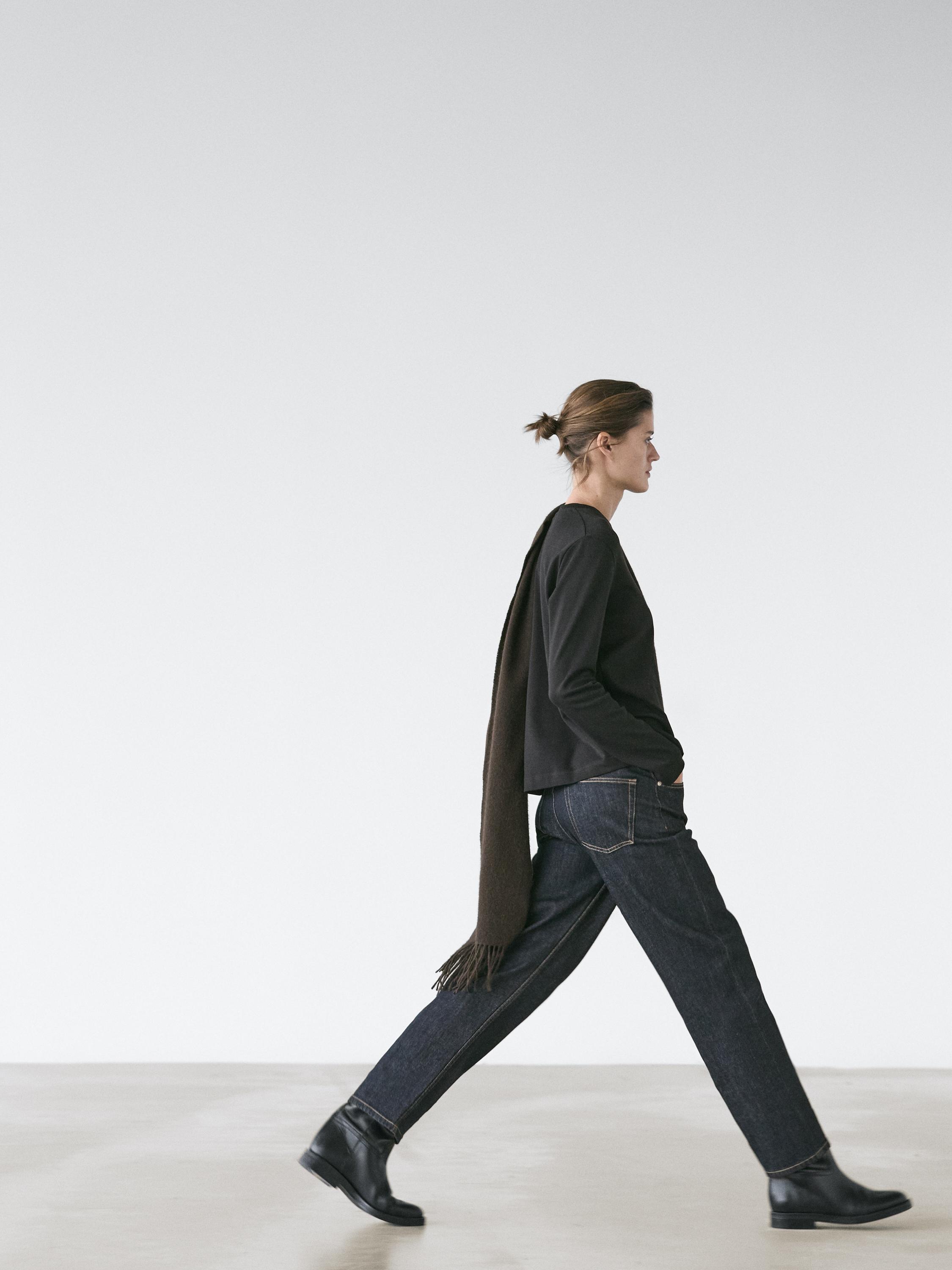 100% cotton interlock long sleeve T-shirt