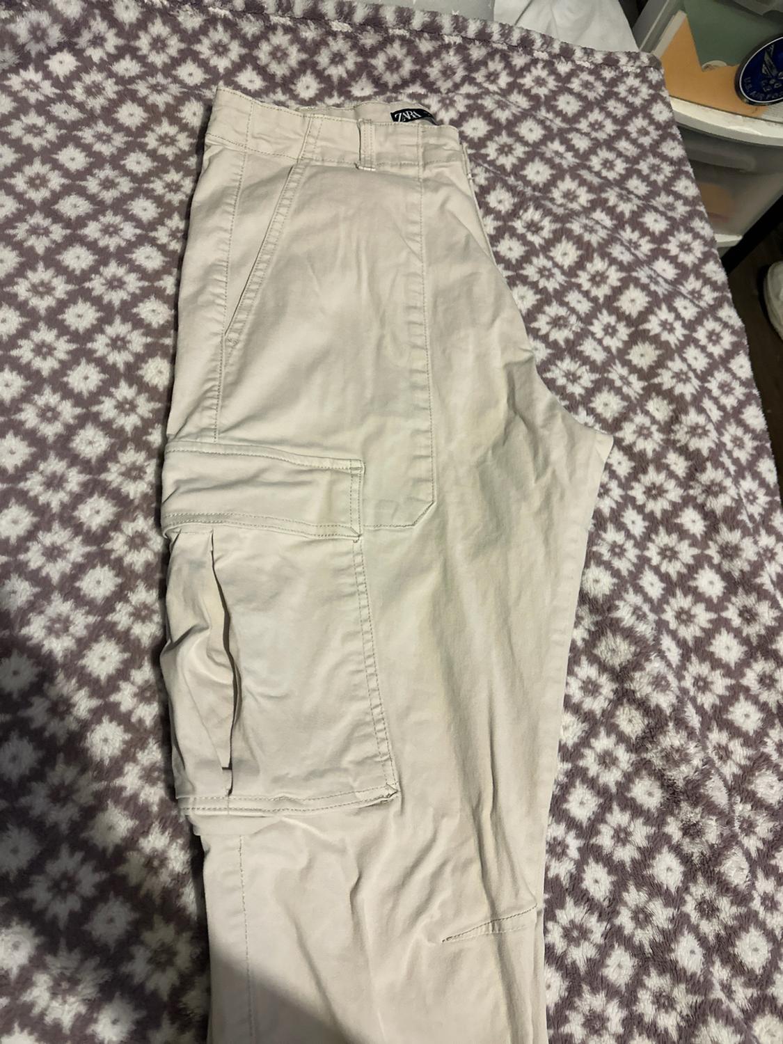 CROPPED CARGO PANTS - Image 3