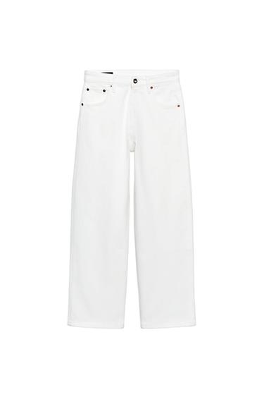 JEANS Z1975 STRAIGHT HIGH-WAIST - White by Zara