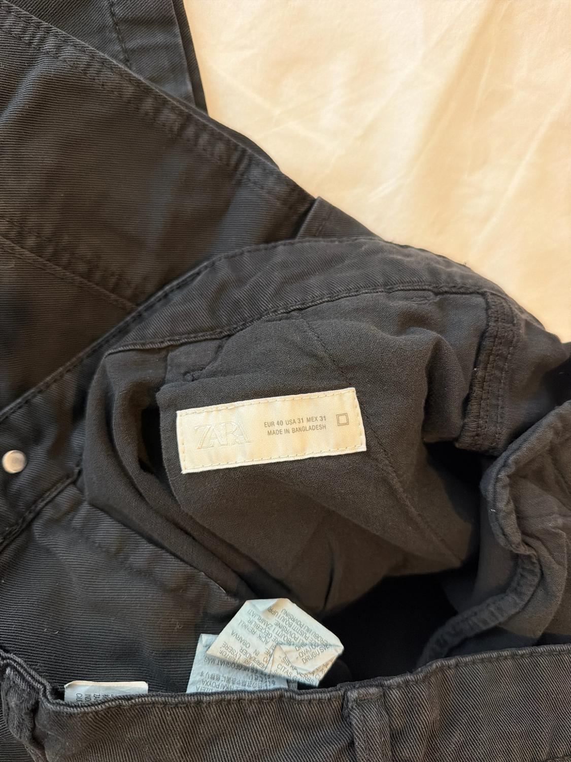 STRAIGHT-LEG CARGO TROUSERS - Image 5