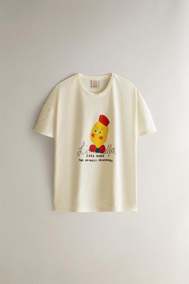T-shirt Limoncella x The Animals Observatory - Beige clair de Zara - Image 0