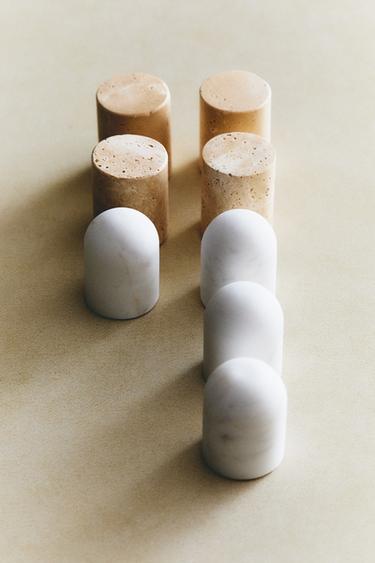 NOUGHTS AND CROSSES GAME - Light beige by Zara