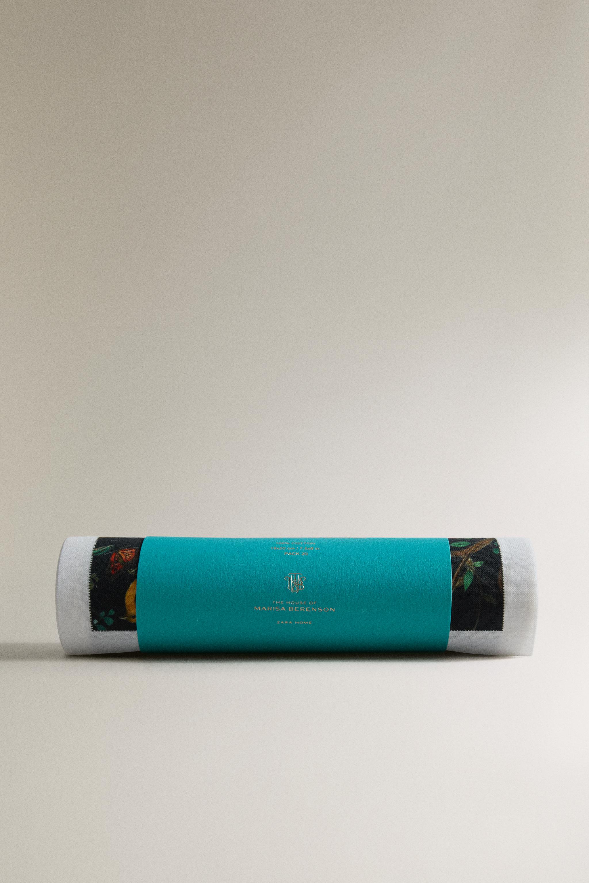 BIRD PRINT NAPKIN ROLL (PACK OF 20) | MARISA BERENSON