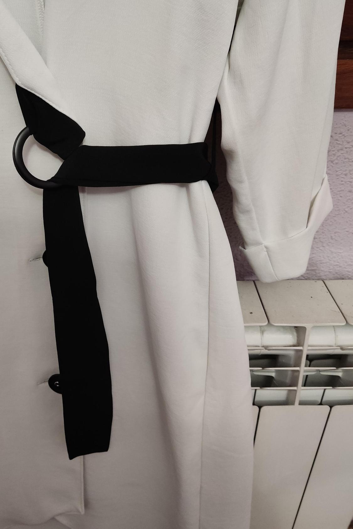 VESTIDO MIDI CINTURÓN NEGRO - Image 4