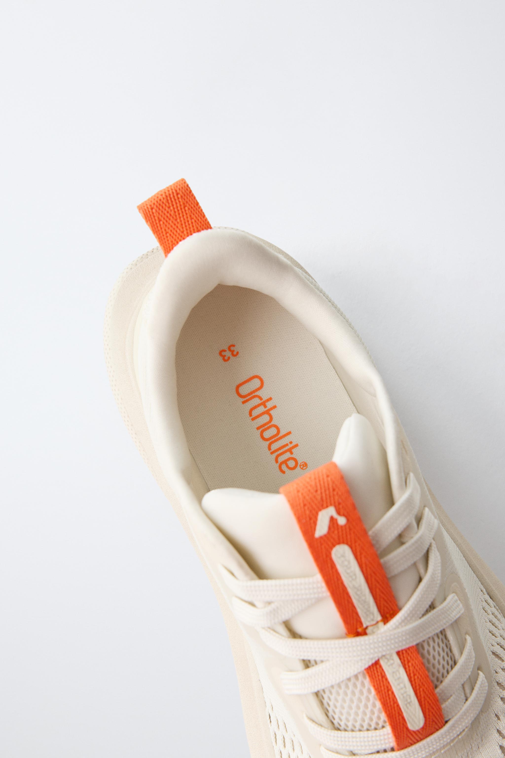 Детские кроссовки Zara SPORTY SNEAKERS — фото 9