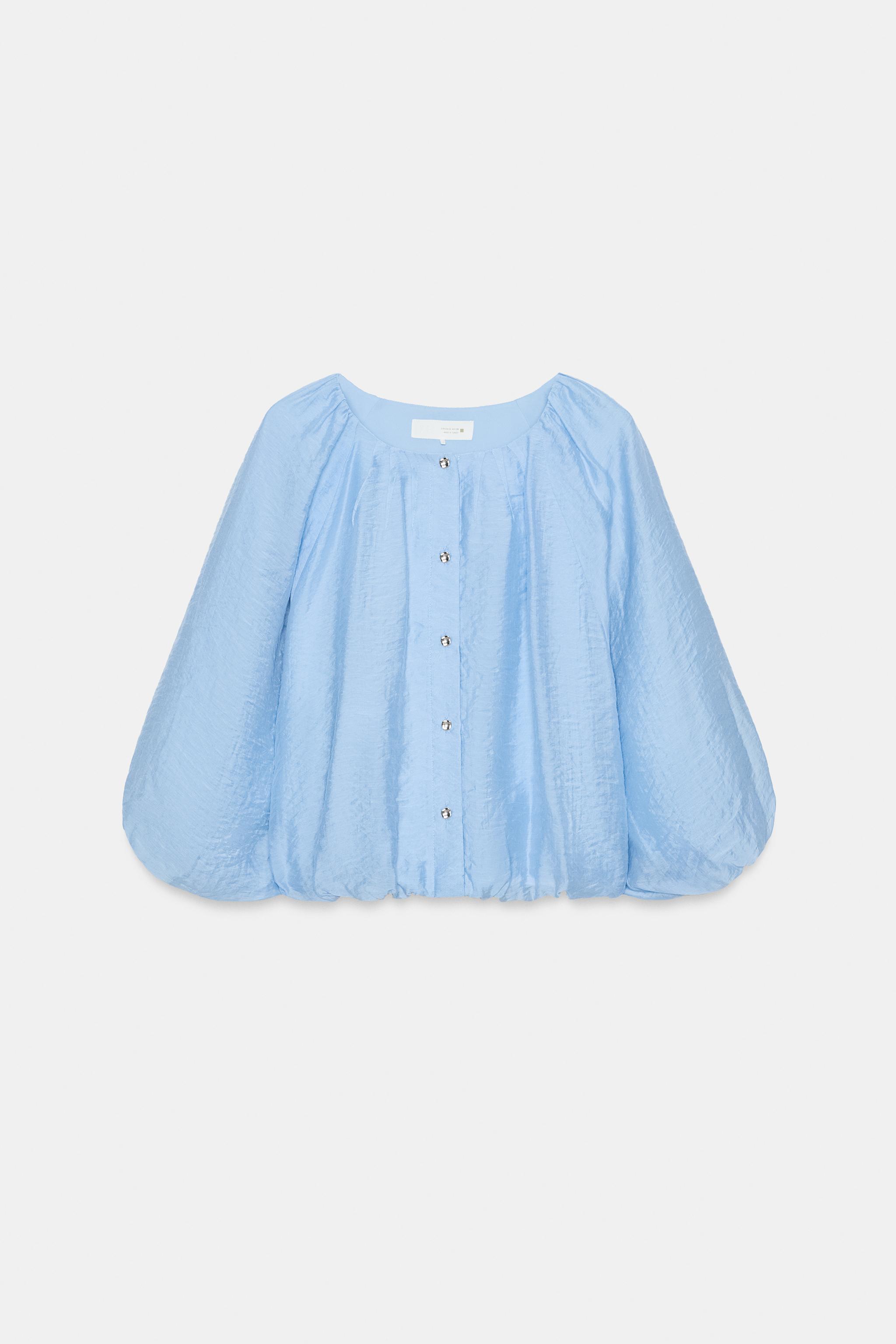 BLOUSE FLUIDE BALLON