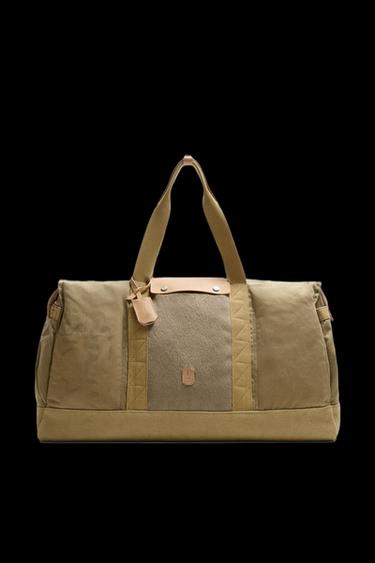 Zara FABRIC SHOPPER BAG X SR_A - Sandy Brown