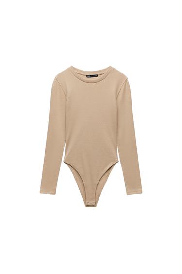 RIBBED BODYSUIT