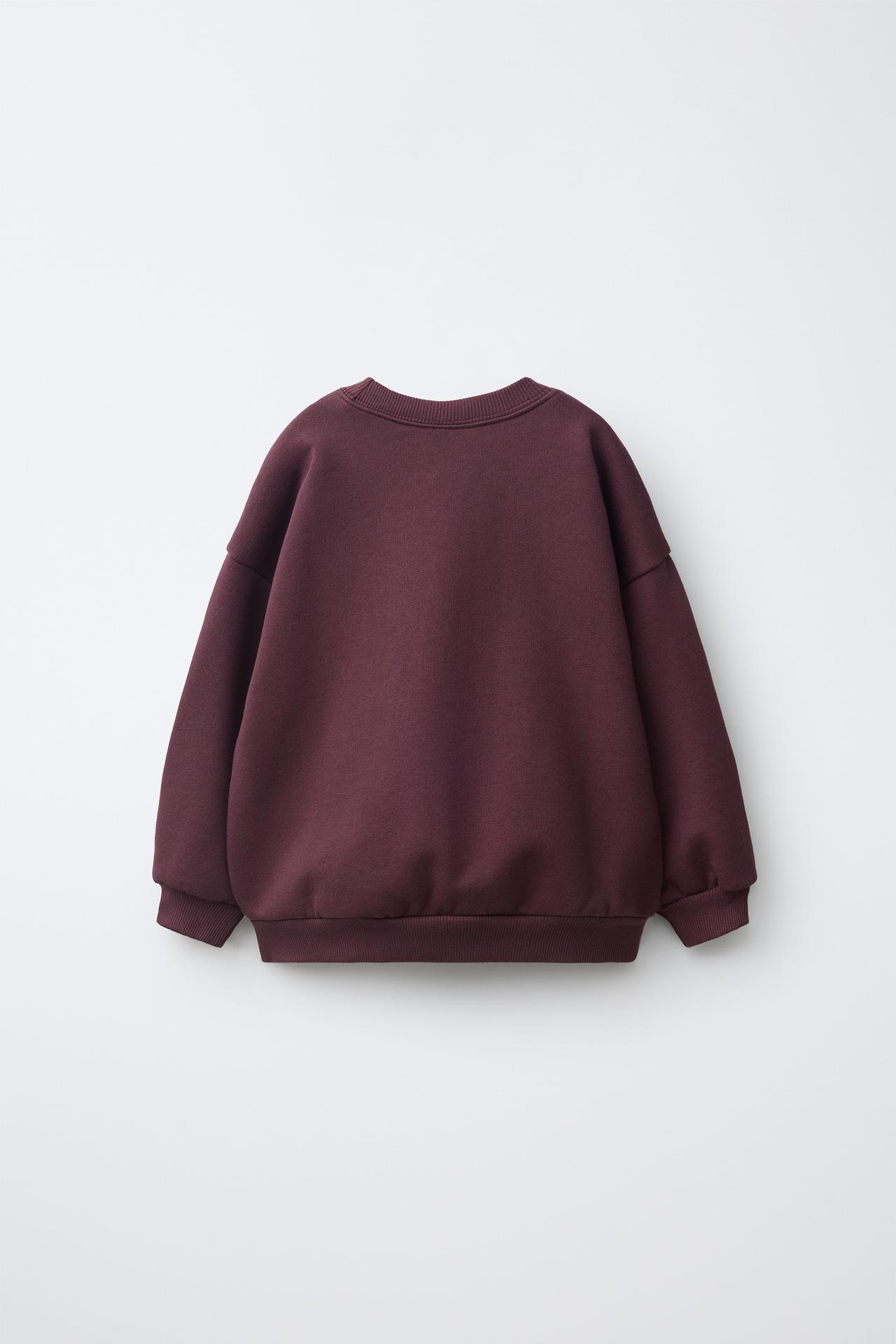 GHOSTBUSTERS™ PRINT SWEATSHIRT — Burgundy