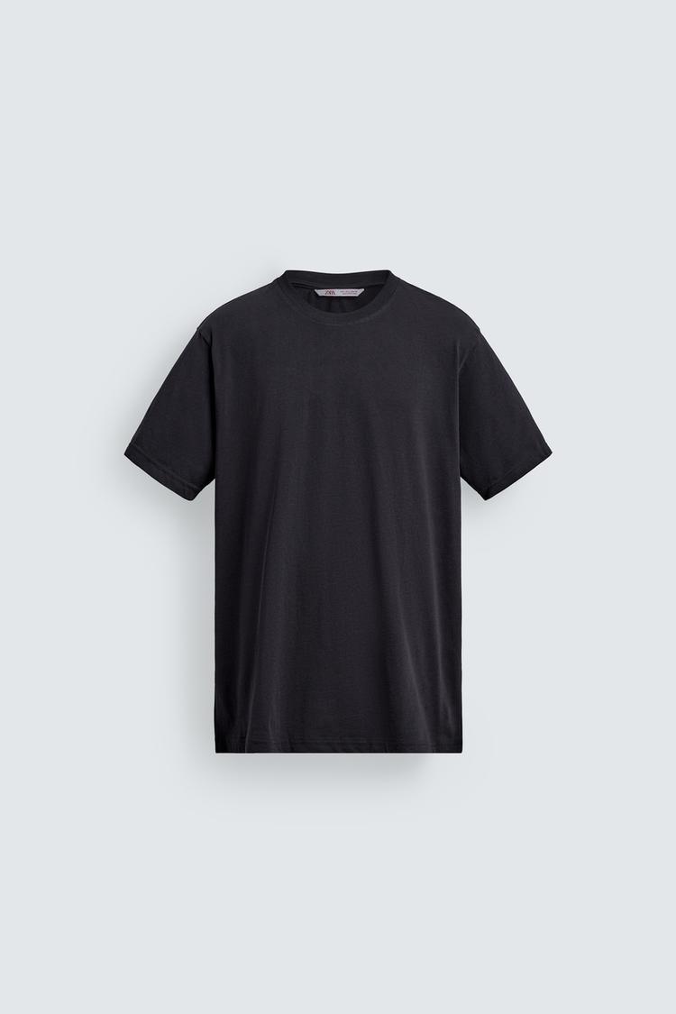 ZARA BASIC MEDIUM WEIGHT T-SHIRT