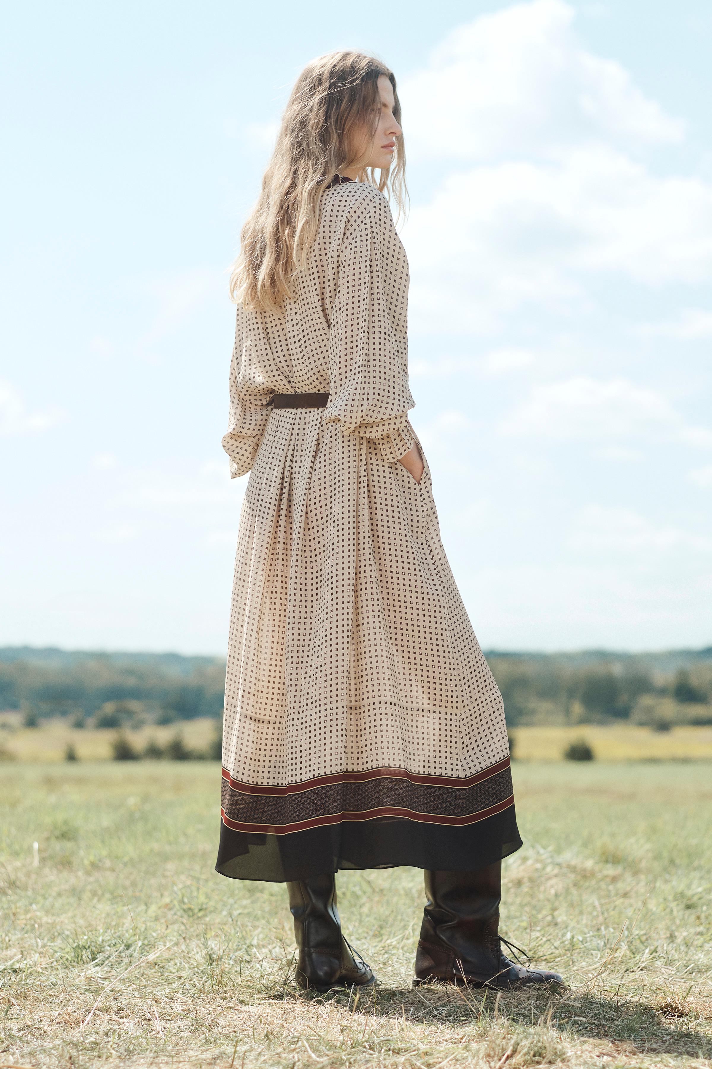 LIMITED EDITION LONG PRINT DRESS