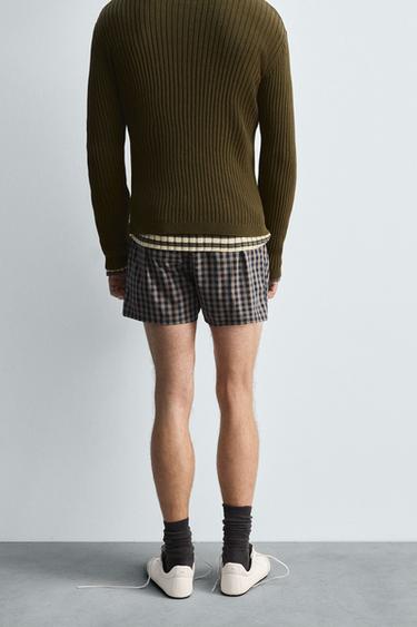 LIMITED EDITION CHECK POPLIN BOXERS - Multicoloured by Zara - Image 2