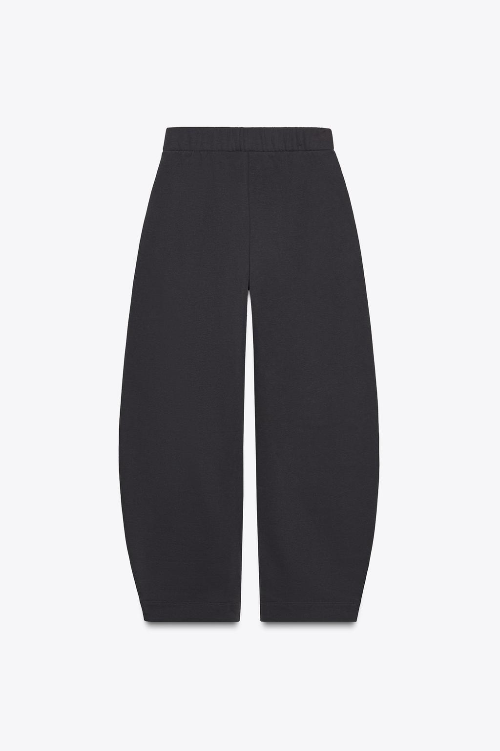 PLUSH TROUSERS WITH BELT