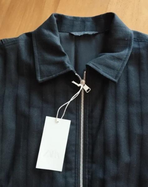 HERRINGBONE TEXTURED JACKET - Image 3