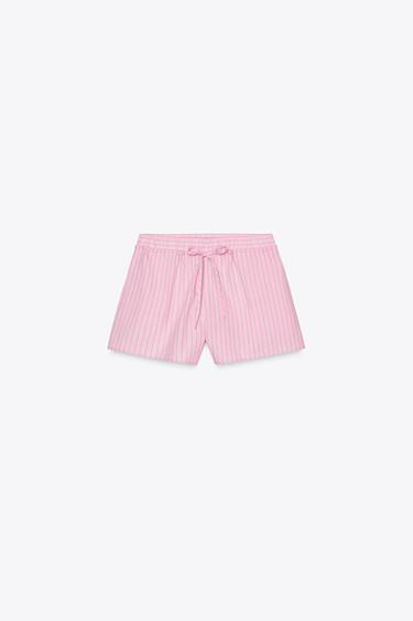 STRIPED SHORTS - Pink by Zara - Image 2