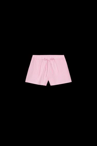 STRIPED SHORTS - Pink by Zara