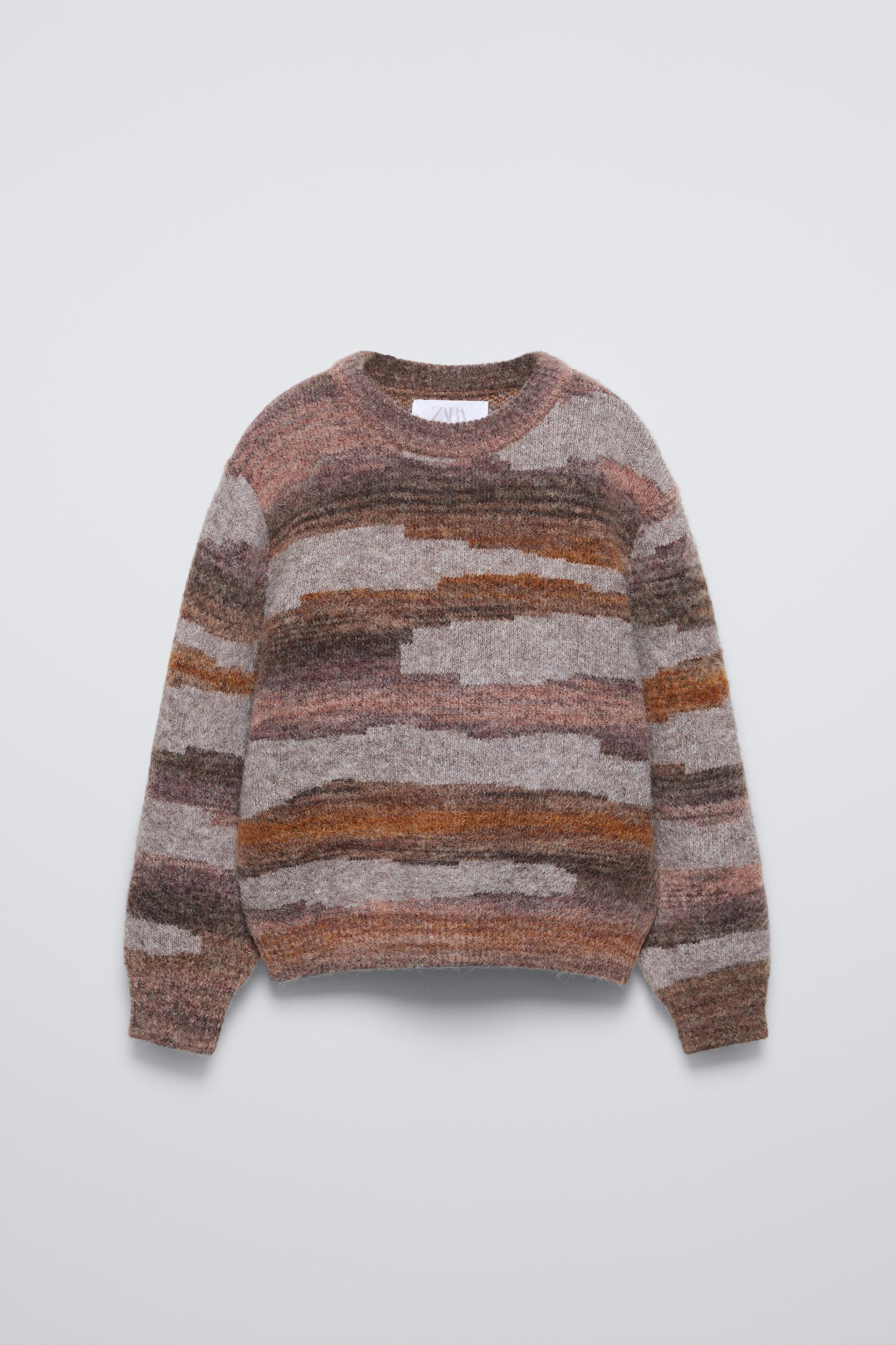 ZARA BLOGGER purchases FAVORITE JACQUARD KNIT SWEATER