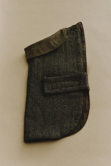 WOOL PET COAT - Green by Zara