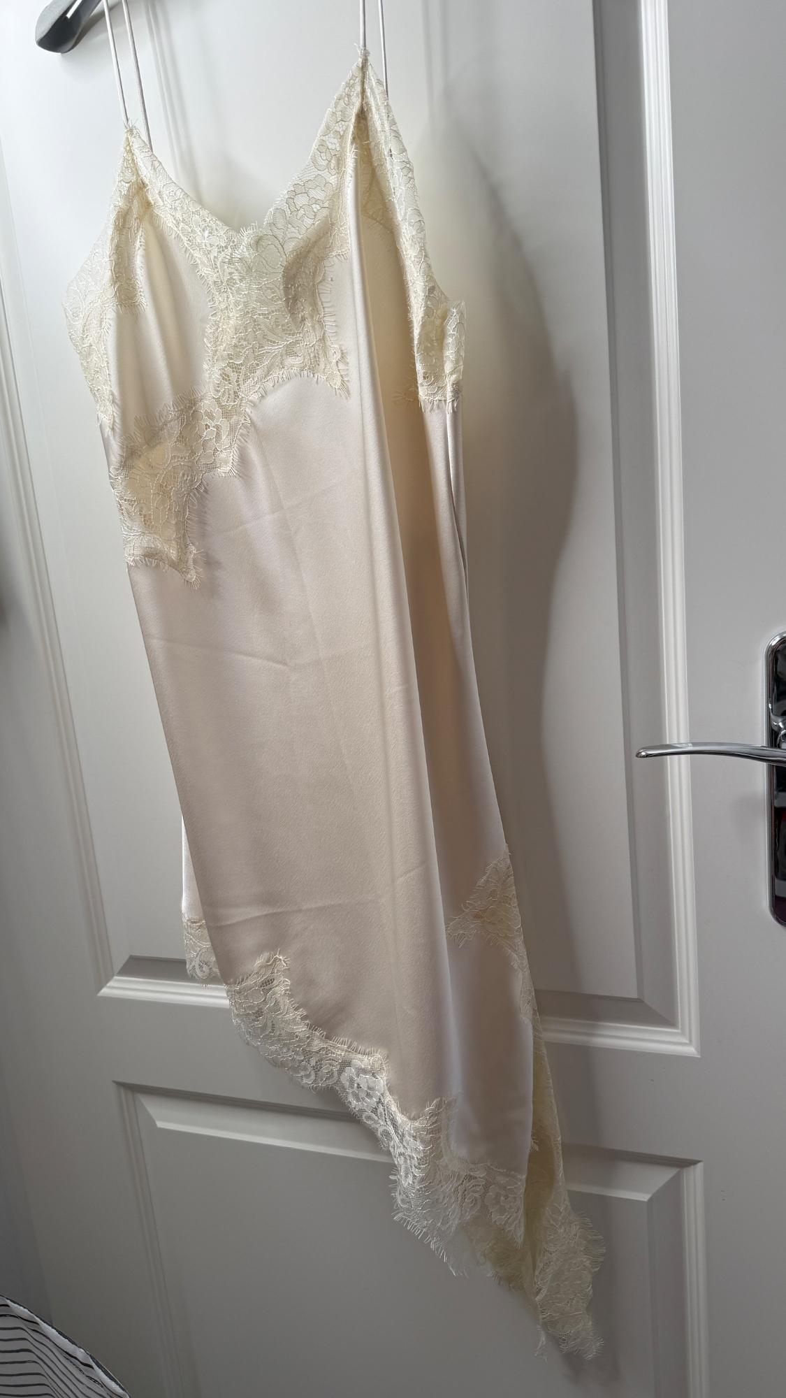 ASYMMETRIC LACE DRESS ZW COLLECTION - Image 3