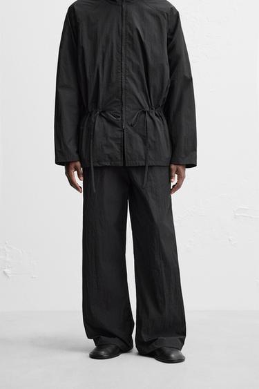 TECHNICAL TROUSERS - LIMITED EDITION - Black by Zara