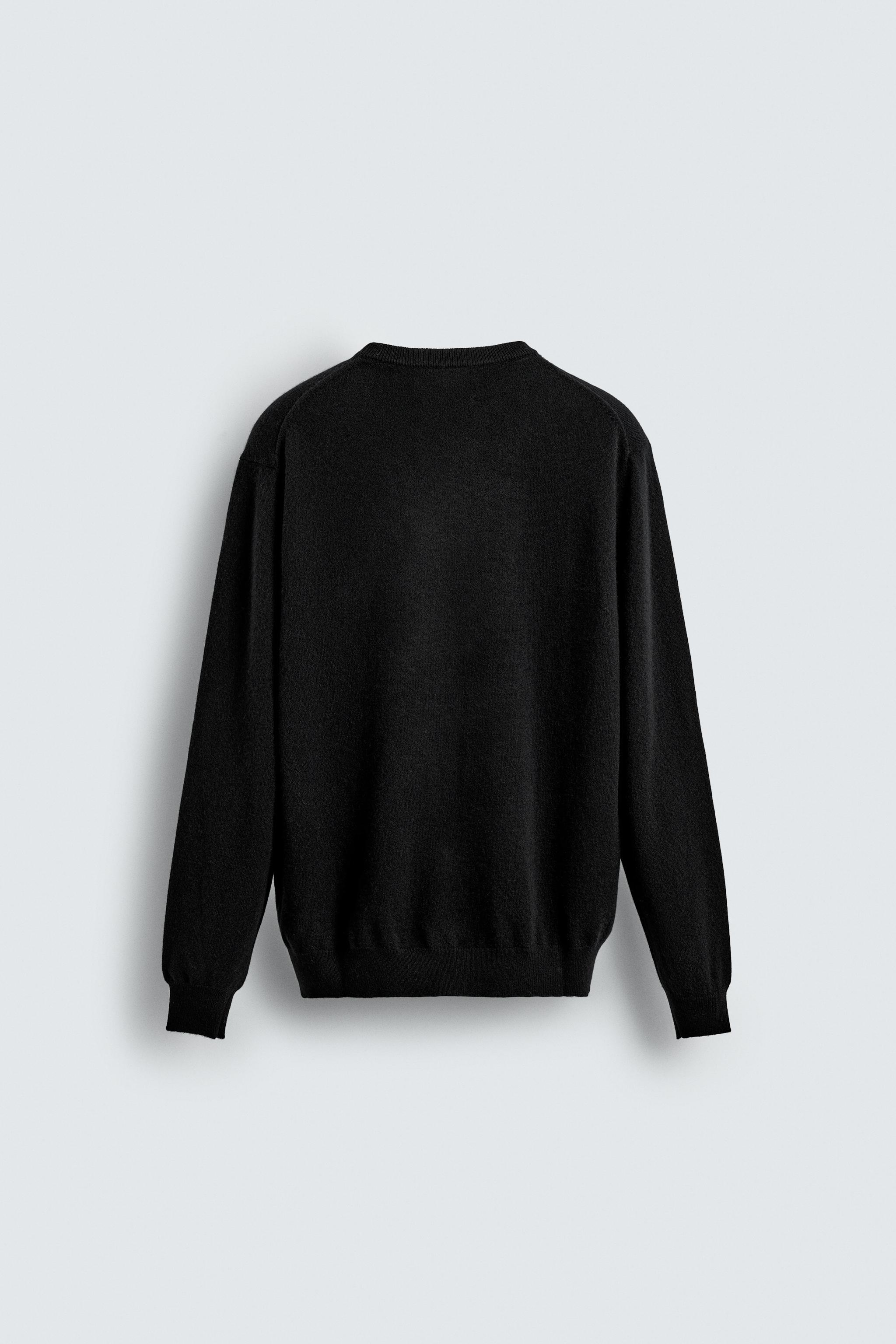 完売品‼️ Vネックウールカシミヤセーター　zara カシミヤニット | メンズ | 最新コレクション | ZARA 日本