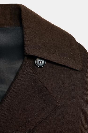 TRENCH FLUIDE LAINE ZW COLLECTION ÉDITION LIMITÉE - Kaki de Zara - Image 8