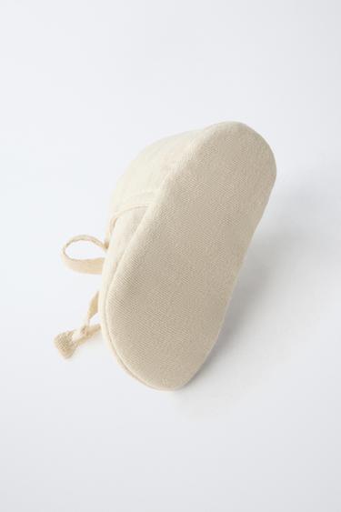 COTTON BOOTIES - Ecru White by Zara - Image 4