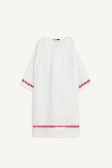Zara KFTN - Ecru / Red