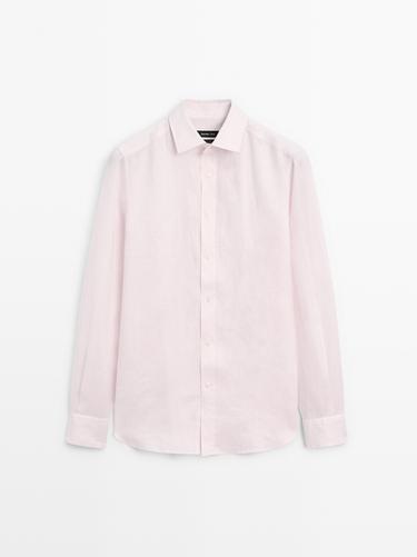 Zara 100% linen slim fit shirt - 142