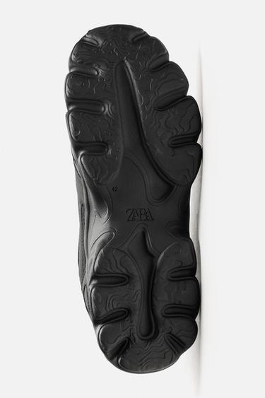 CHUNKY SOLE SNEAKERS - Black by Zara - Image 4