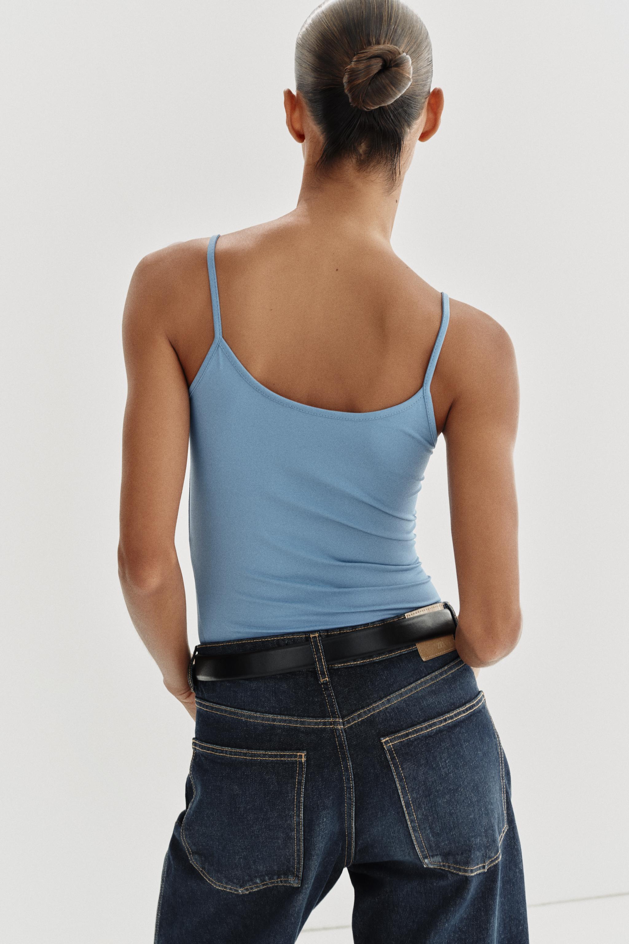 POLYAMIDE STRAPPY TOP