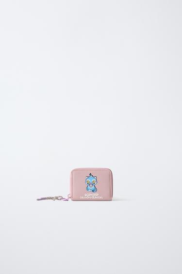 КОШЕЛЕК KPOP DEMON HUNTERS™ NETFLIX © — Розовый от Zara