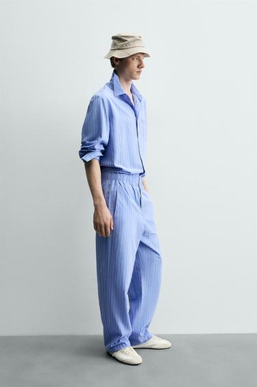 CHEMISE À RAYURES ET POCHE - 981 de Zara - Image 3