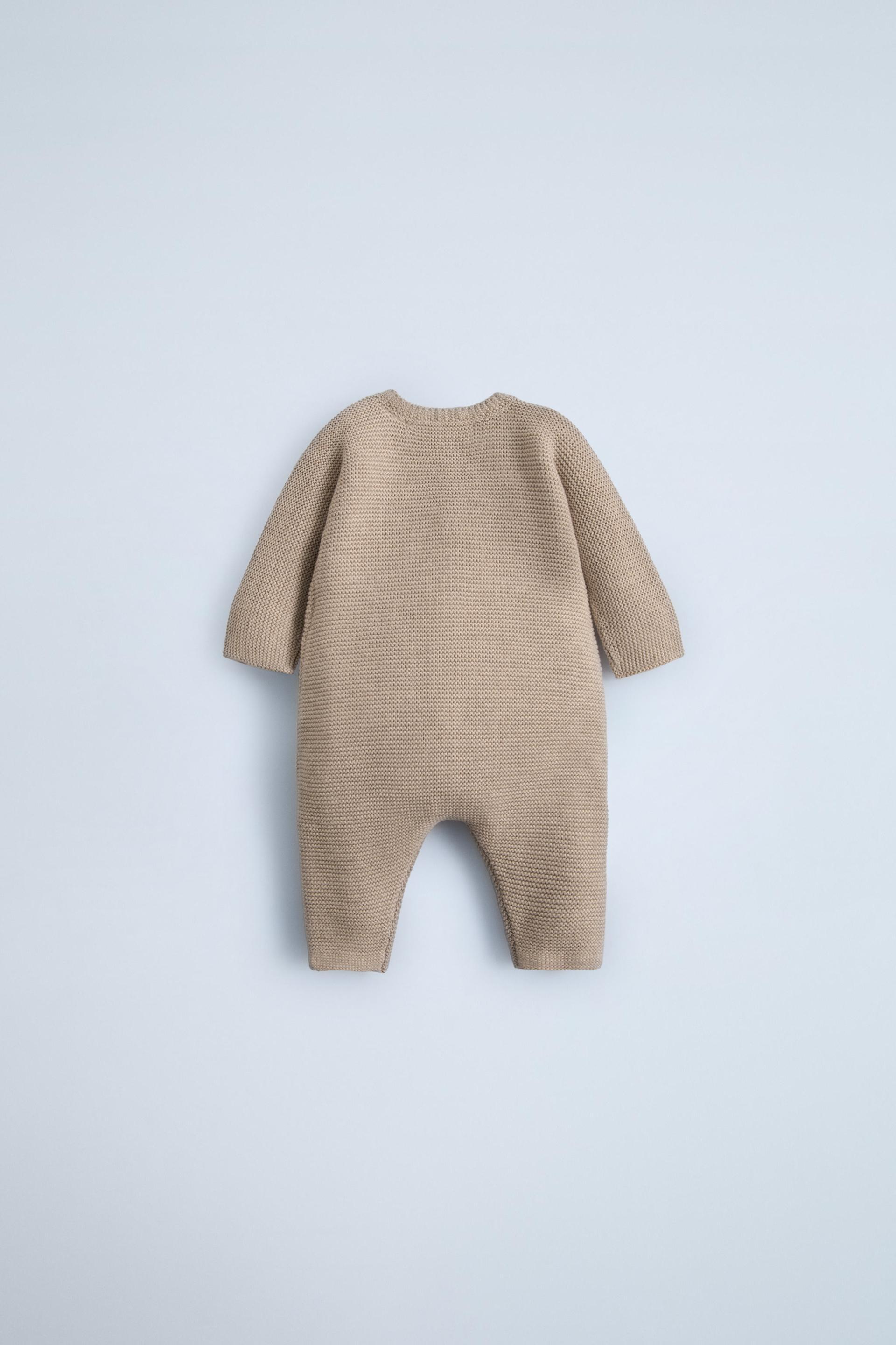 Zara baby deals knitted jumpsuit