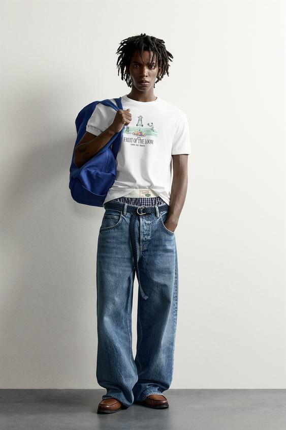 CAMISETA ESTAMPADO GRÁFICOS FRUIT OF THE LOOM™ - Blanco de Zara - Imagen 0