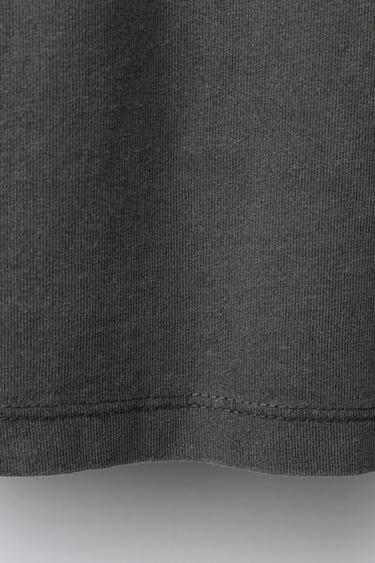 GARMENT DYE NIRVANA ® T-SHIRT - Black by Zara - Image 3