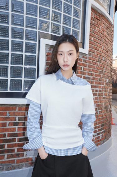 HEAVY COTTON SHORT SLEEVE T-SHIRT - White by Zara