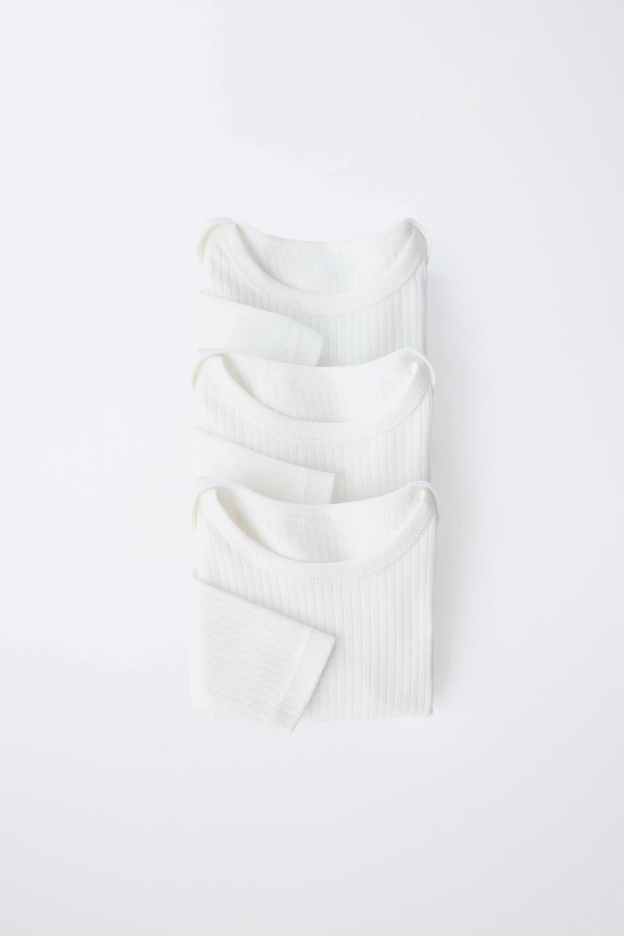 Боди THREE-PACK для детей, длинный рукав — Zara